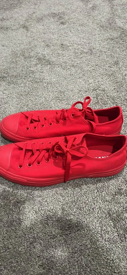 Converse Red on Red Sneakers - photo 2