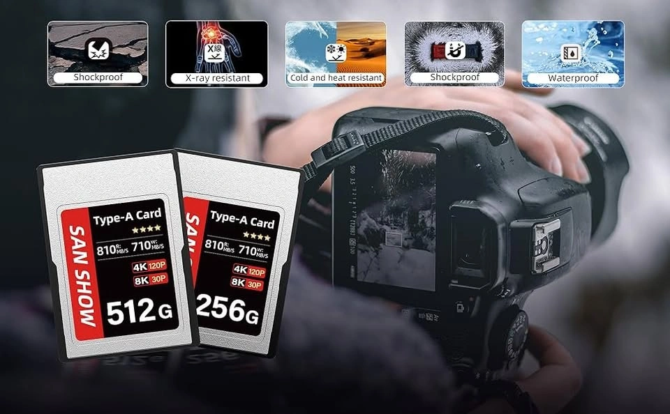 San Show 512 GB CF Express Type A Memory Card for 4K 8K - $260 - photo 4