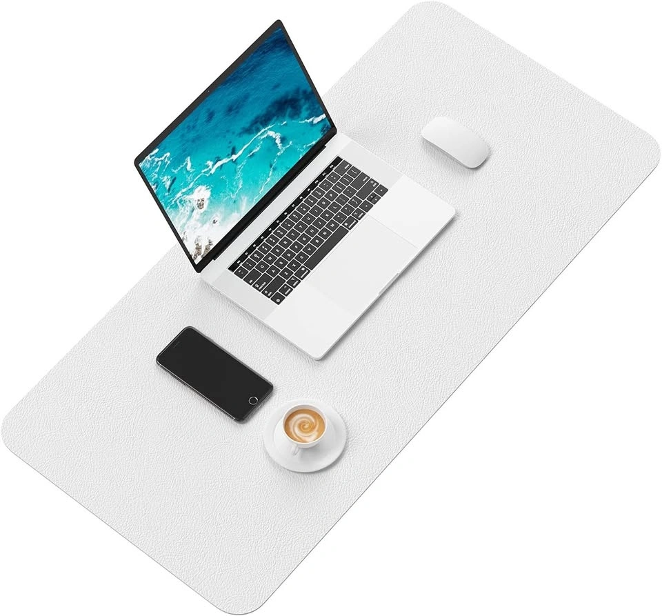 NEW 30" x 14" PU Leather Desk Mat Mouse Pad - White or Black - $ - photo 3