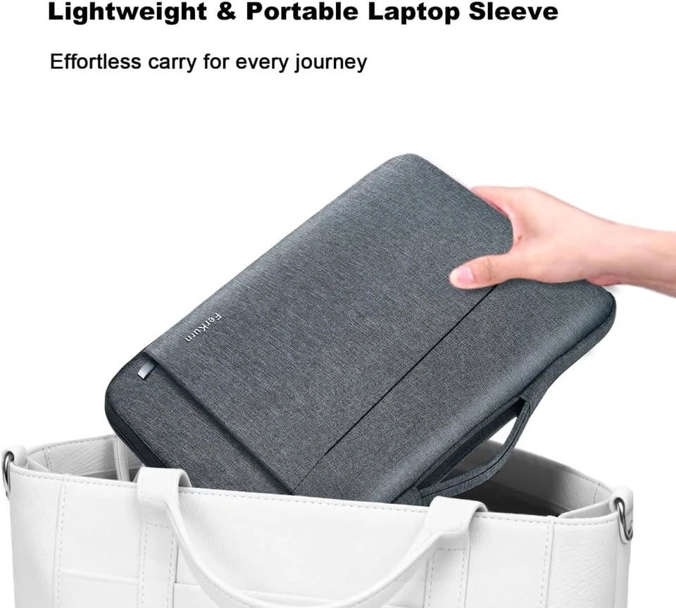 14" Laptop Sleeve for MacBook Air/Pro, Dell, Grey - $10 - photo 4