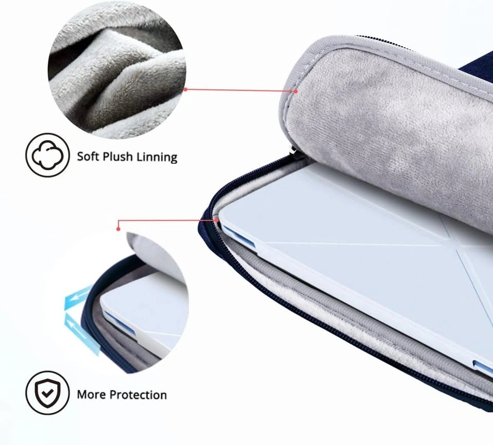 Brand New 15.6" Laptop Sleeve (Navy/Grey) - $10 - photo 2