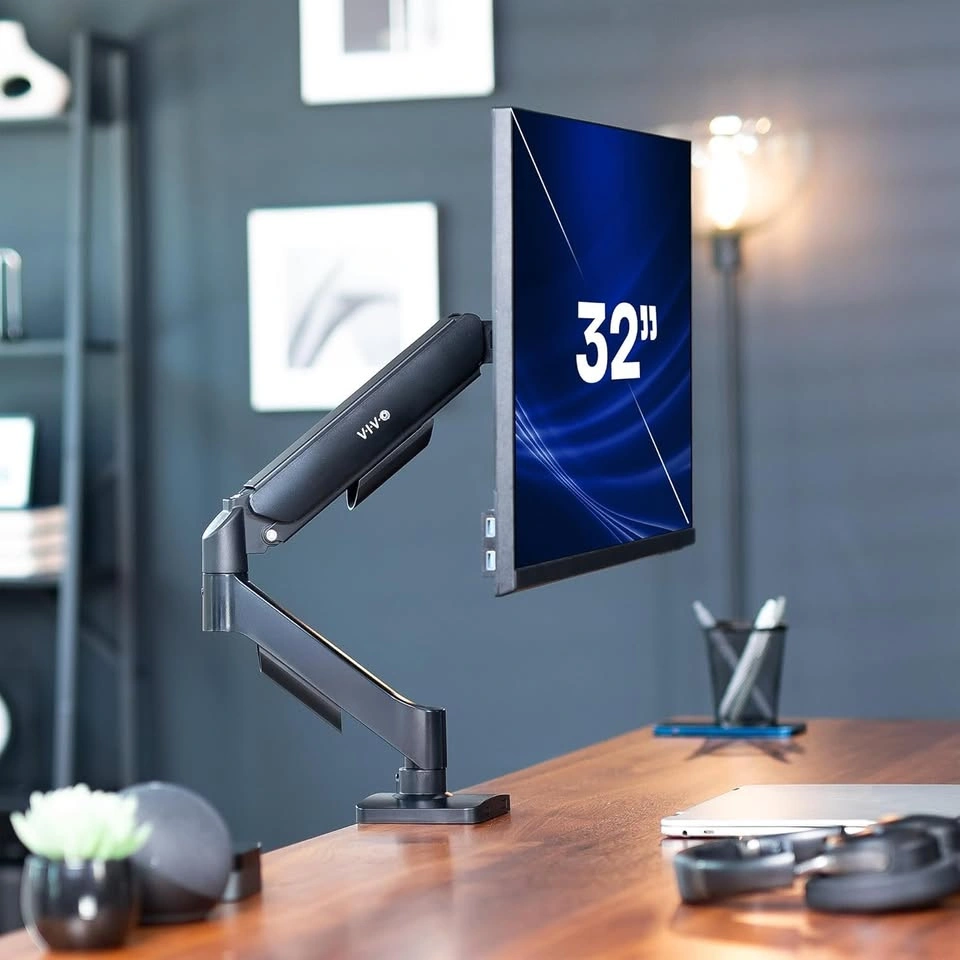 BRAND NEW VIVO Single 17-32" Monitor Arm BLACK - $25 - photo 4