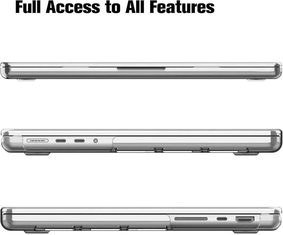 BRAND NEW Apple Macbook Pro 14 Inch Hard Shell Clear Case - $5 - photo 4