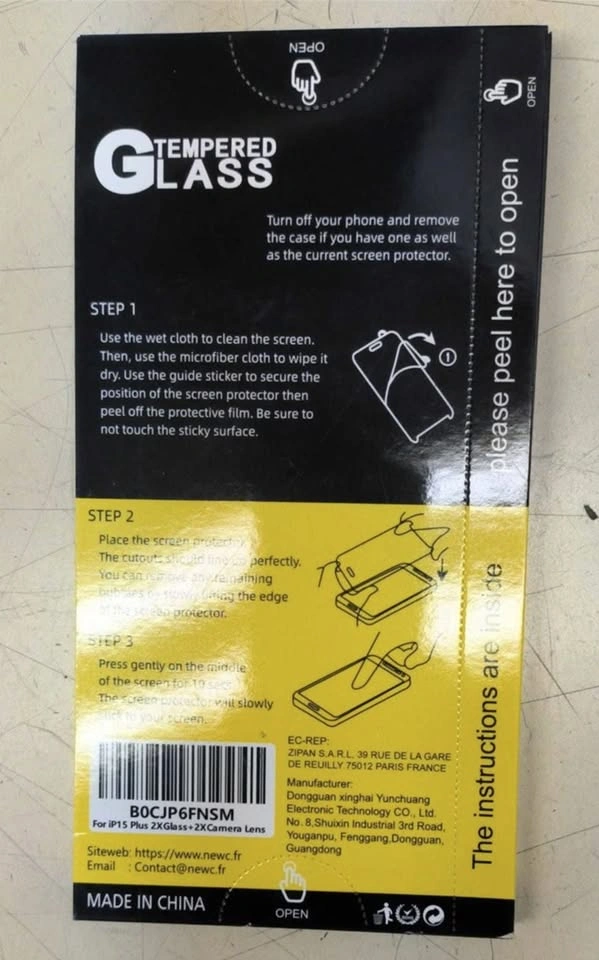 2 Pack iPhone 14/15/16 Plus 6.7" Screen Protector - $4 - photo 5