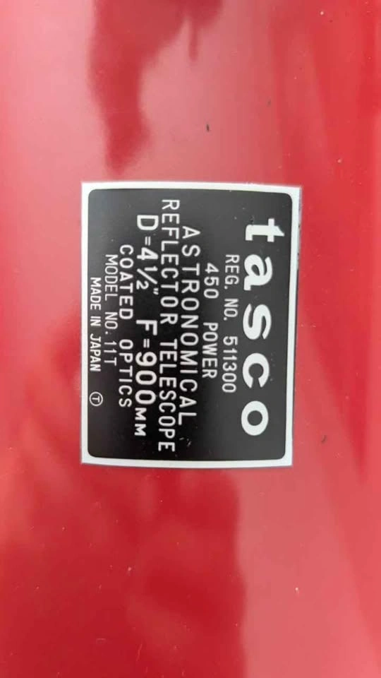 Tasco 114mm Reflector Telescope – Complete Kit | 120 OBO - photo 3