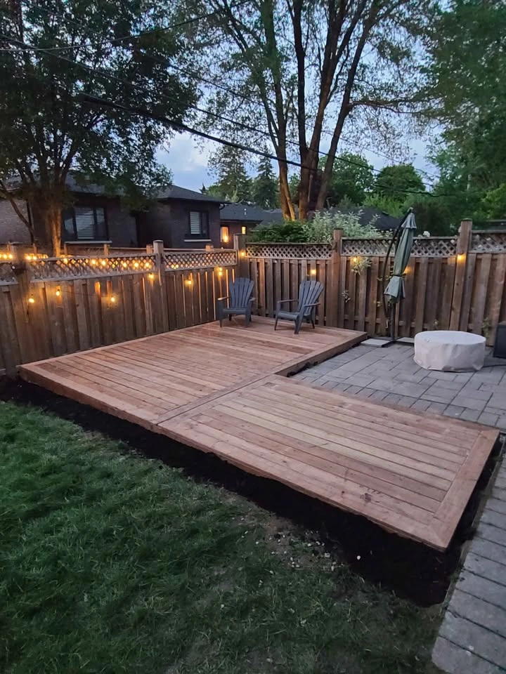 🇨🇦 Ground level deck - photo 4