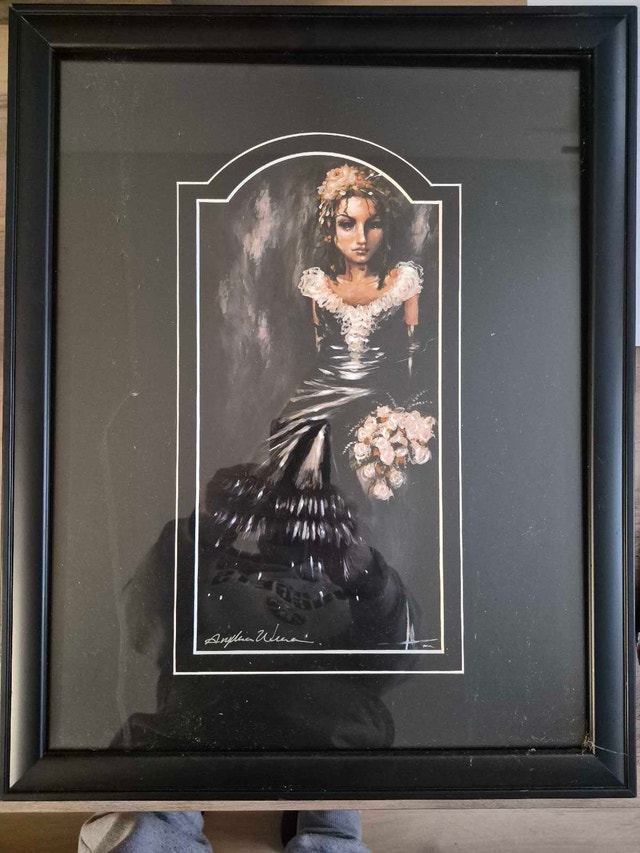 Anghea Wiena Framed Art - Signed by Artist
