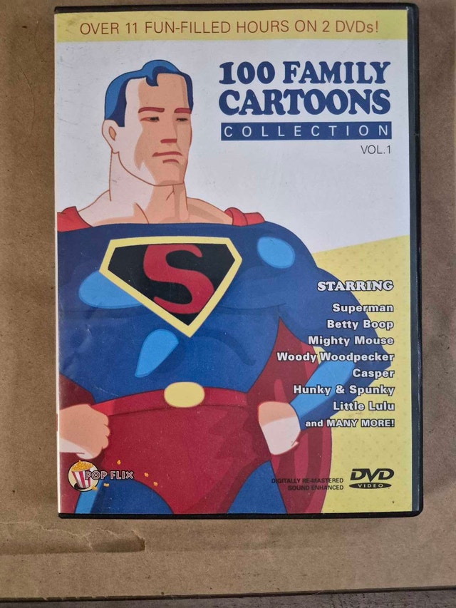 100 Family Cartoons DVD Collection