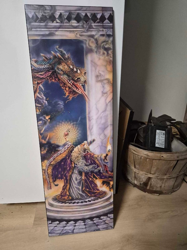 Dragon Wizard Art