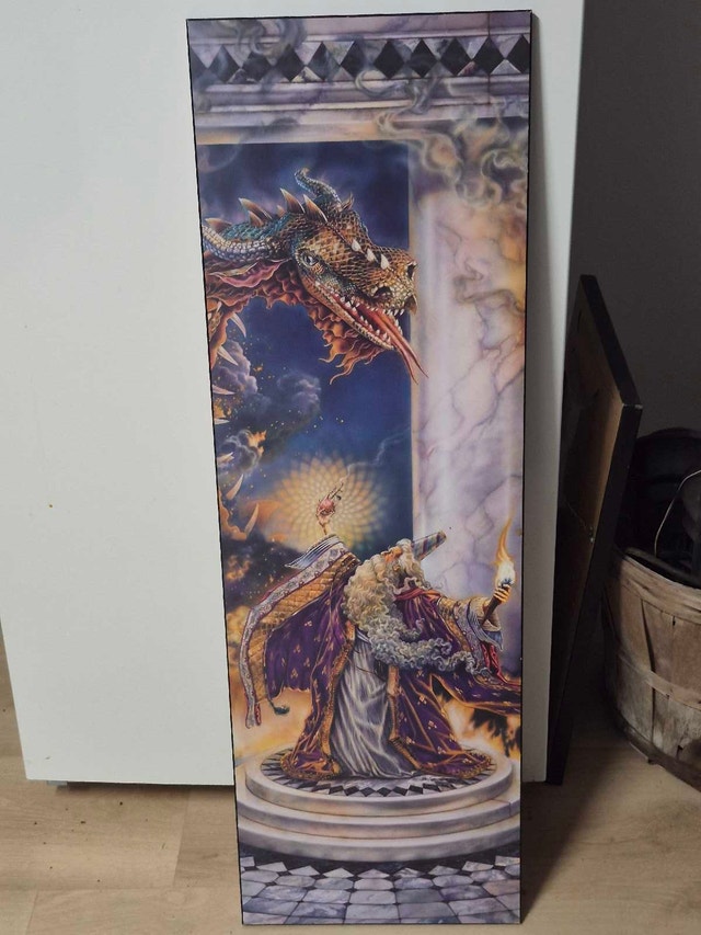 Dragon Wizard Art - photo 2