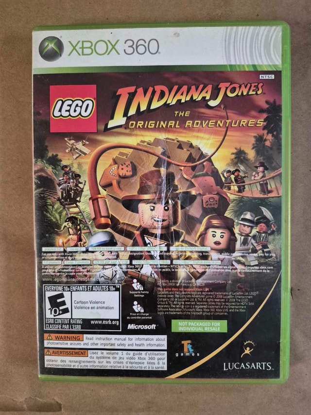 Lego Indiana Jones Xbox 360