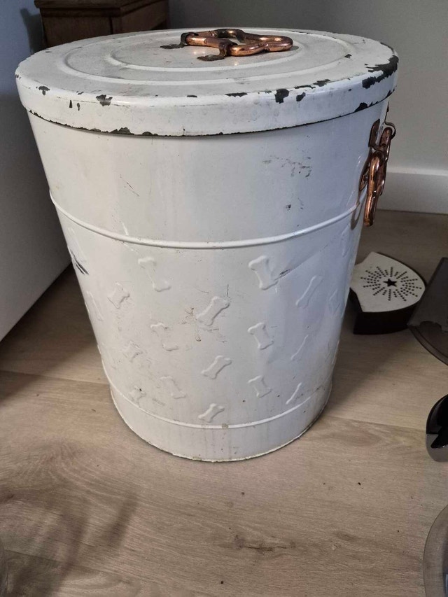 Dog Treat Container - Metal