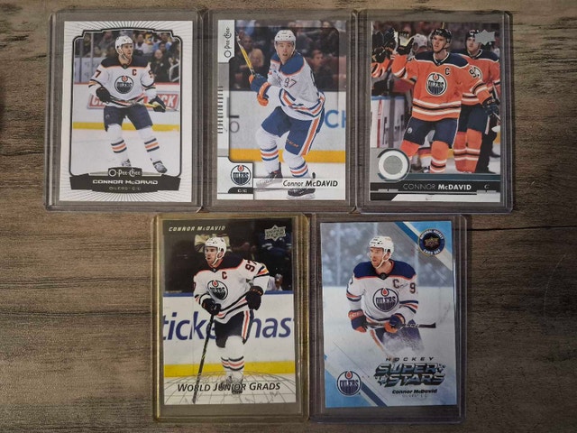 Connor McDavid Hockey Cards