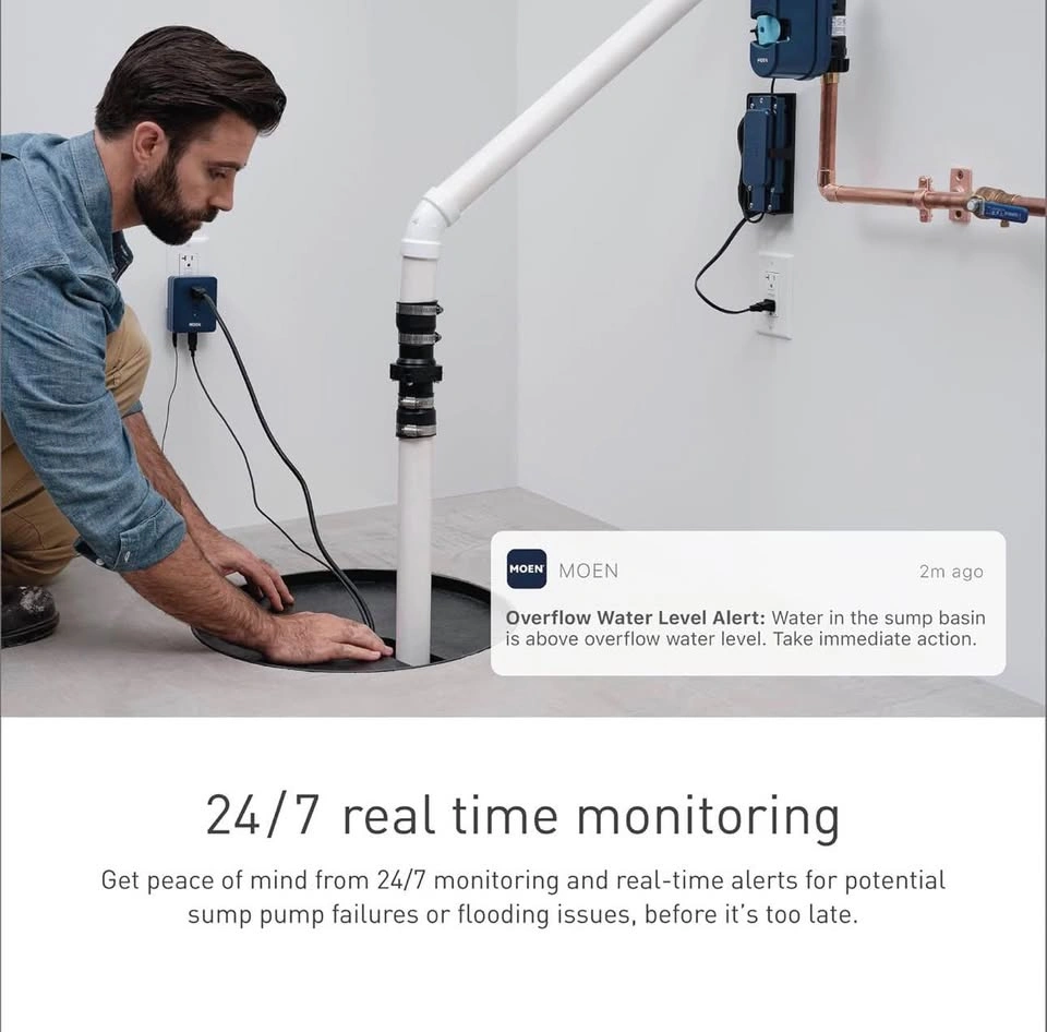 Moen Smart Sump Pump Monitor - Brand New - photo 2