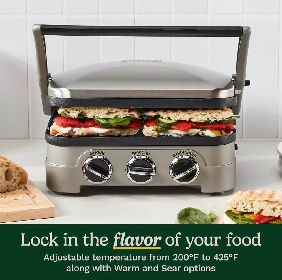 Brand new Cuisinart Griddler 5-in-1 Grill and Griddle - photo 2