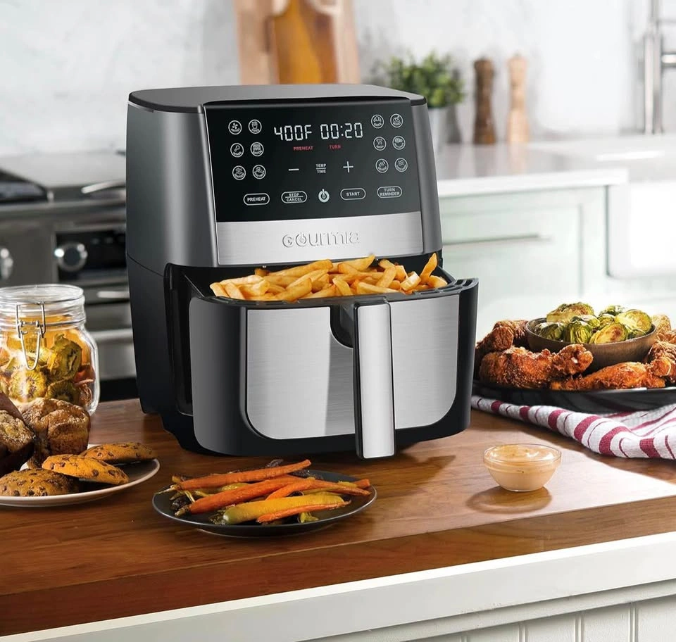 Gourmia 8-QT XL Capacity 12-Preset Air Fryer - photo 2