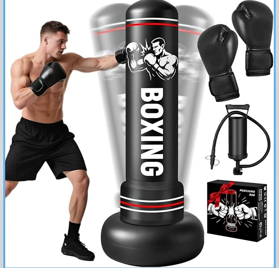 74.8'' Punching Bag for Adults with Stand