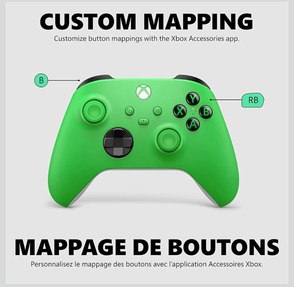 Xbox Wireless Controller Velocity Green - BRAND NEW - photo 4