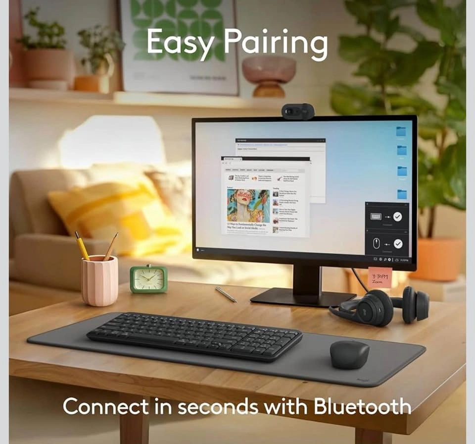 Logitech MK250 Bluetooth Wireless Mouse and Keyboard Combo - BRA - photo 2