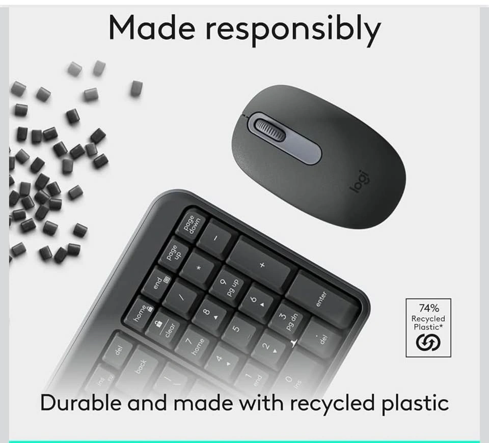 Logitech MK250 Bluetooth Wireless Mouse and Keyboard Combo - BRA - photo 4