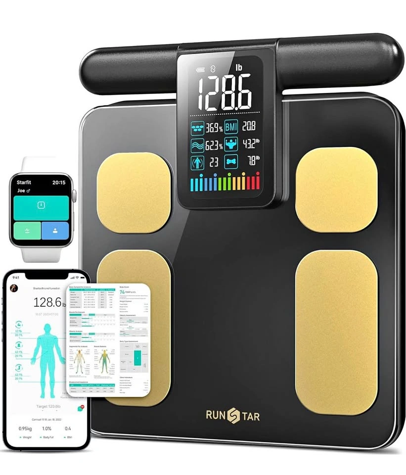 RunStar 8-Electrode Smart Scale - Body Fat & More