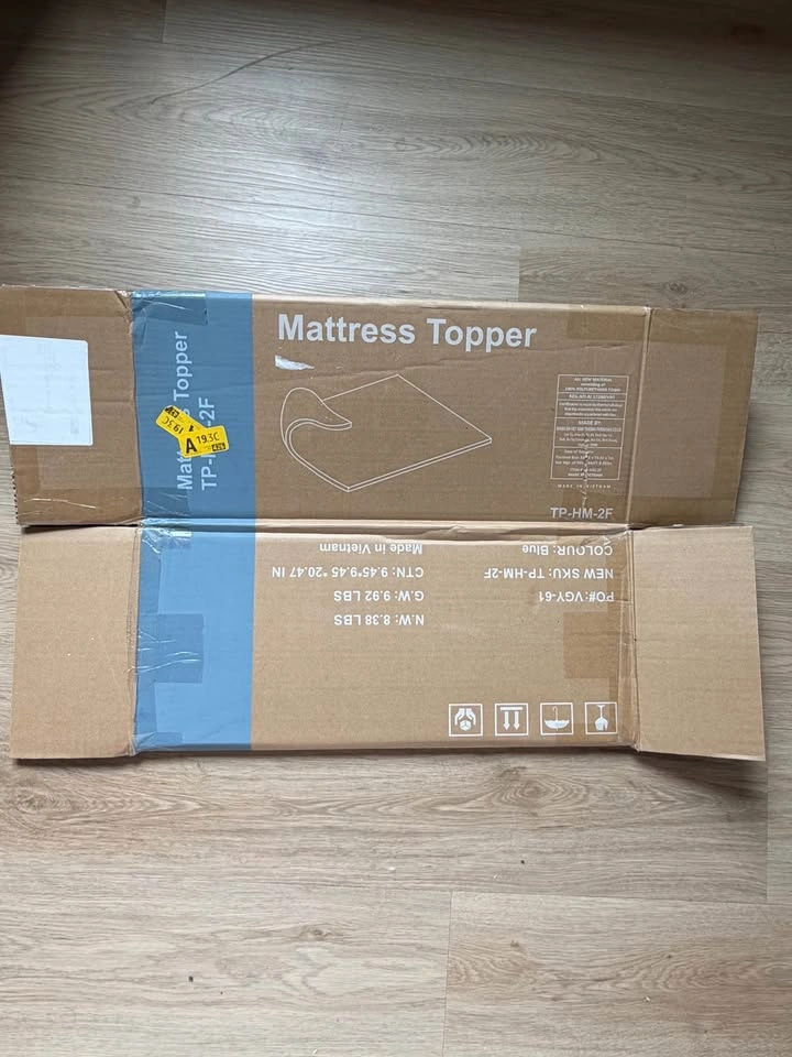 Full Size Mattress Topper (2in) - photo 4