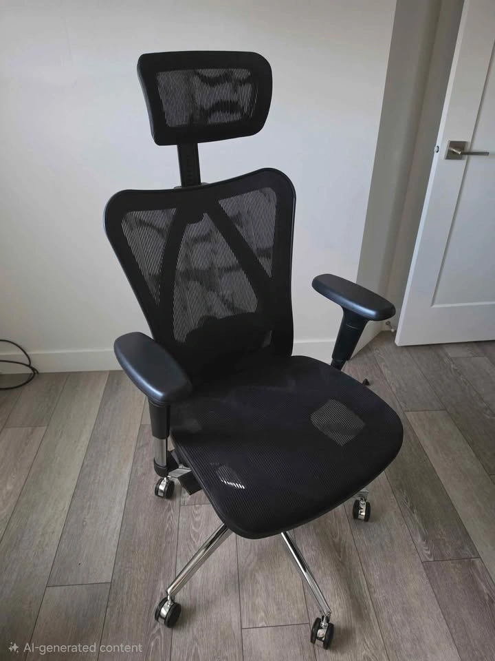 SIHOO Ergonomic Office Chair w/ Headrest & Lumbar Support - photo 2