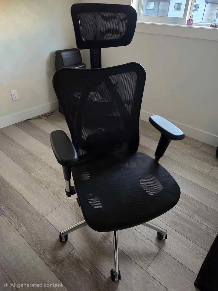 SIHOO Ergonomic Office Chair w/ Headrest & Lumbar Support - photo 3