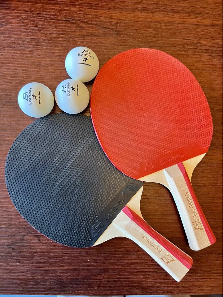 Table Tennis Paddle and Ball Set