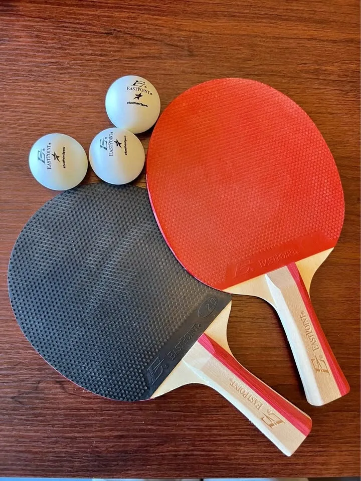 Table Tennis Paddle and Ball Set