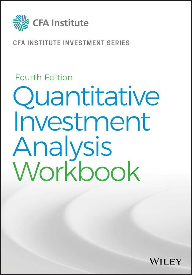 Quantitative Investment Analysis Textbook Hardcover - photo 4