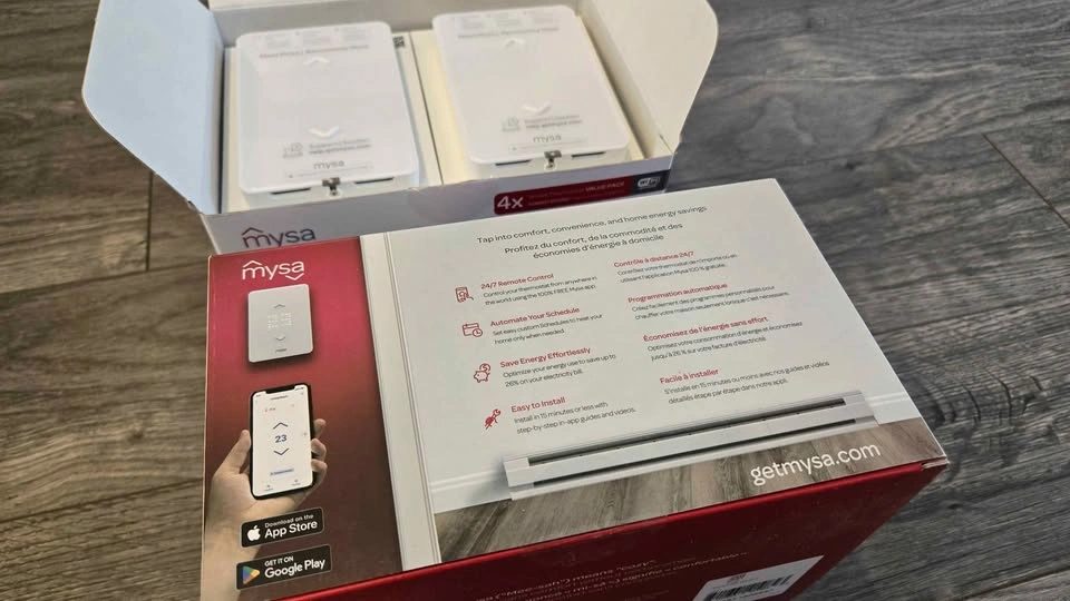 Mysa LITE Digital Thermostats for Baseboard Heaters (Bluetooth) - photo 4