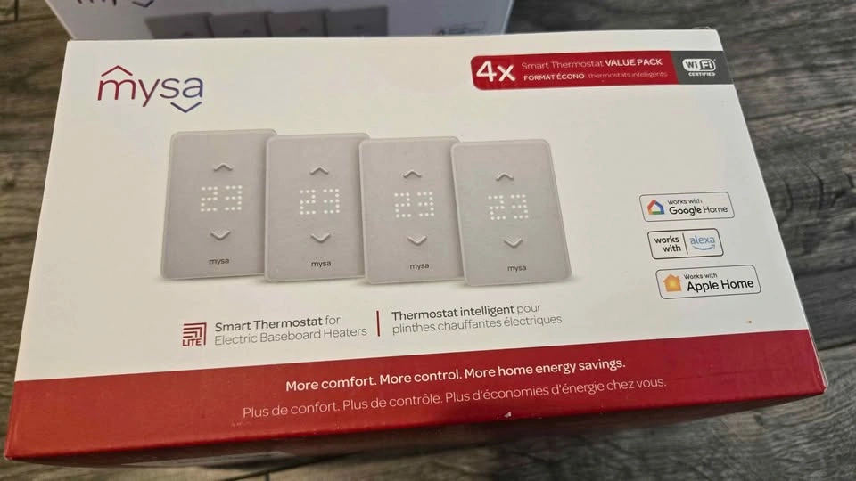 Mysa LITE Digital Thermostats for Baseboard Heaters (Bluetooth) - photo 5