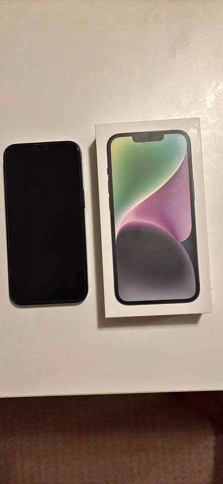 iPhone 14 with box