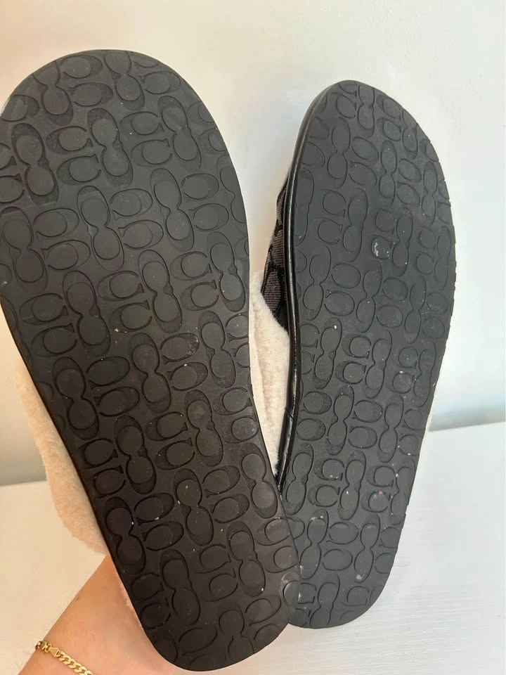 Coach Signature Jacquard Zena Slippers - Women's Size 8 - photo 4
