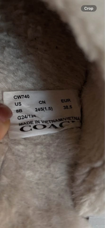 Coach Signature Jacquard Zena Slippers - Women's Size 8 - photo 5