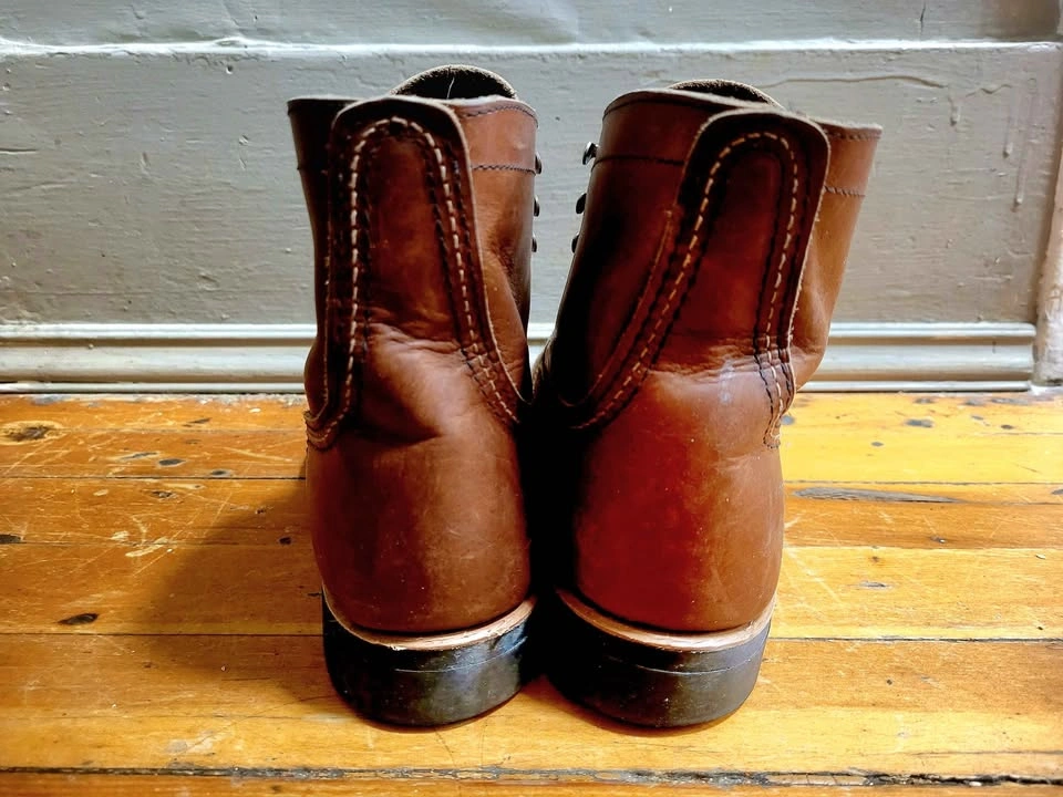 Red Wing Heritage Iron Ranger Boots - 8 1/2W - Amber Harness - photo 3