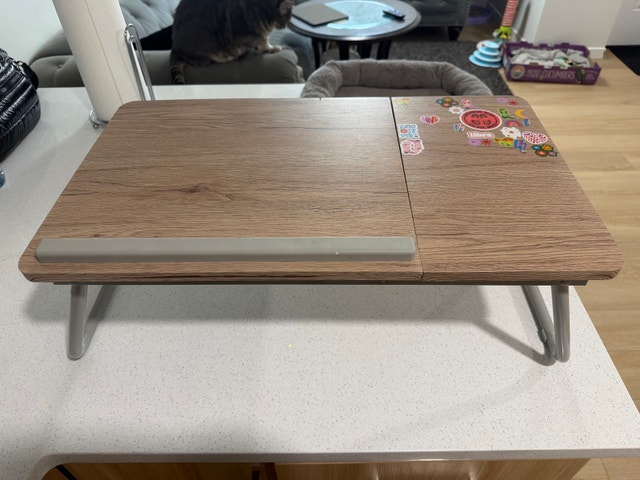 Adjustable Folding Laptop Desk / Bed Tray
