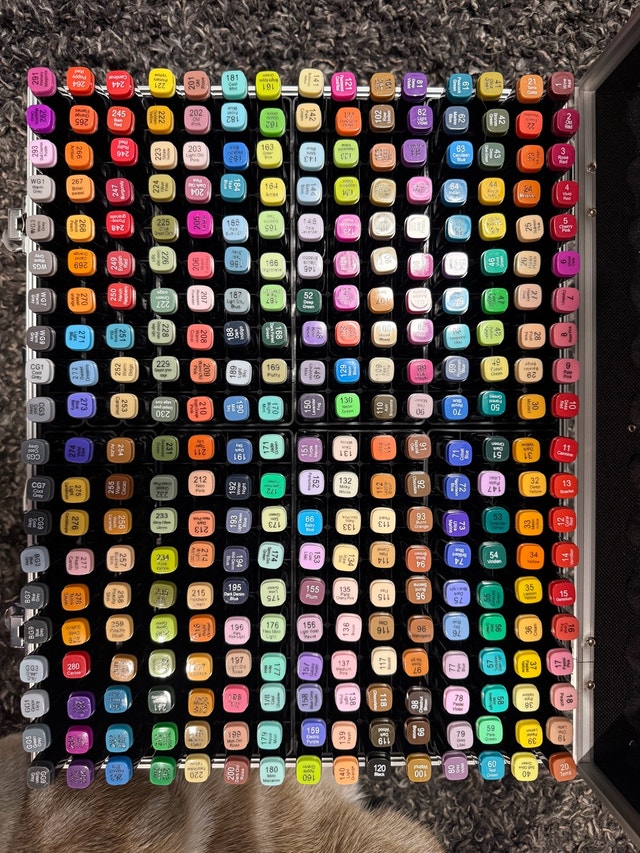 300 Artist Concepts Alcohol Markers - photo 2