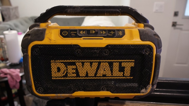 DEWALT DCR010B 12V/20V MAX Bluetooth Jobsite Speaker