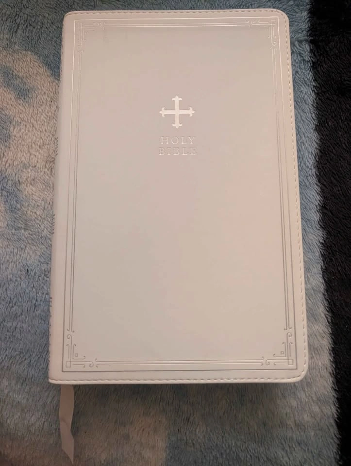 NRSV Catholic Bible Gift Edition White Leathersoft - photo 4