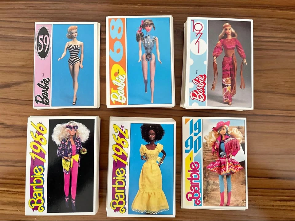 Vintage Barbie Trading Cards (152 cards)