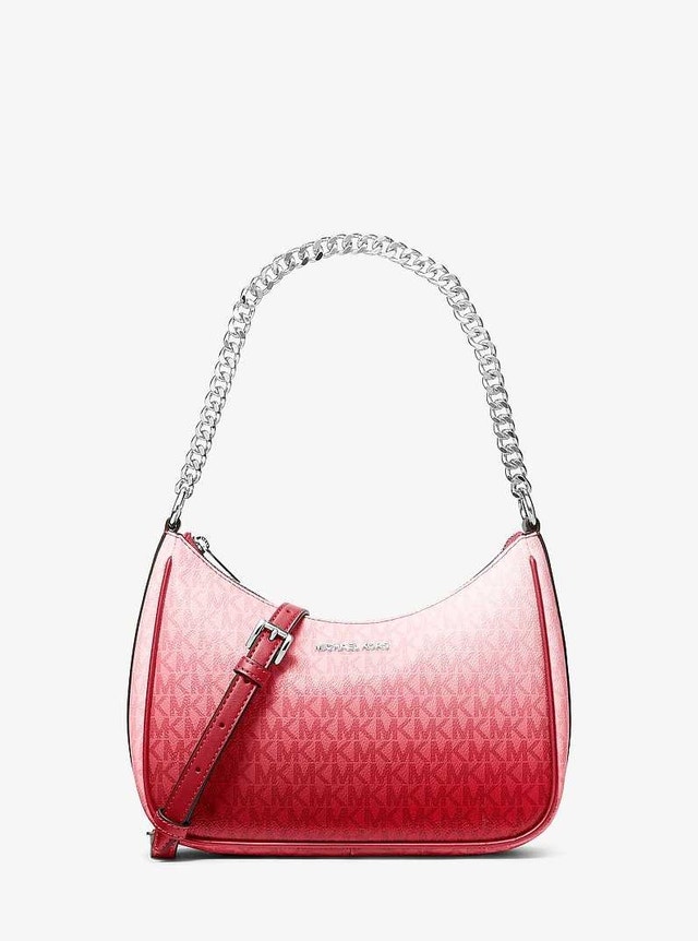 Michael Kors Jet Set Large Ombré Signature Logo Pochette