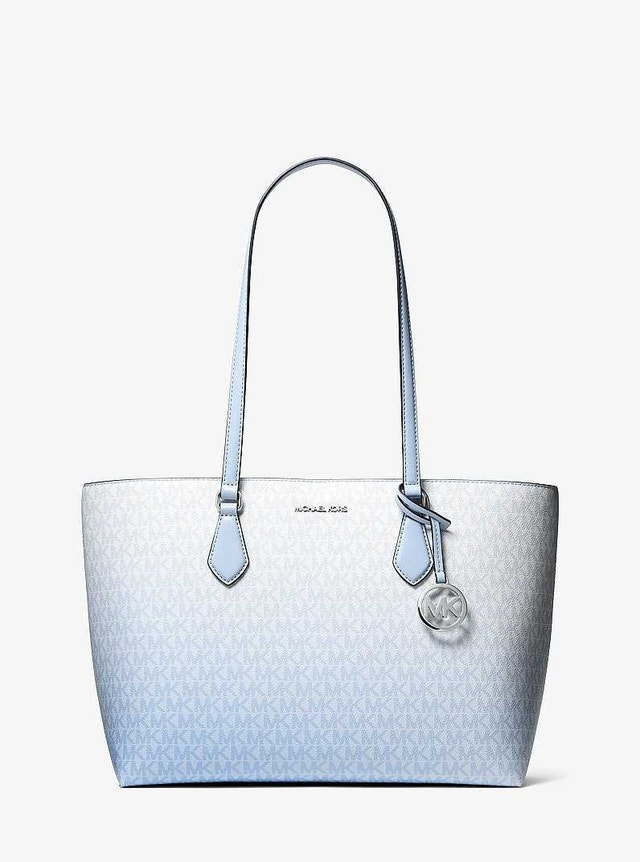 Michael Kors Sheila Large Ombré Signature Logo Tote Bag