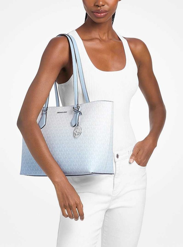Michael Kors Sheila Large Ombré Signature Logo Tote Bag - photo 3