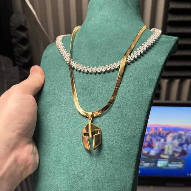 Spartan Pendant + Free 5mm Luxury Chain