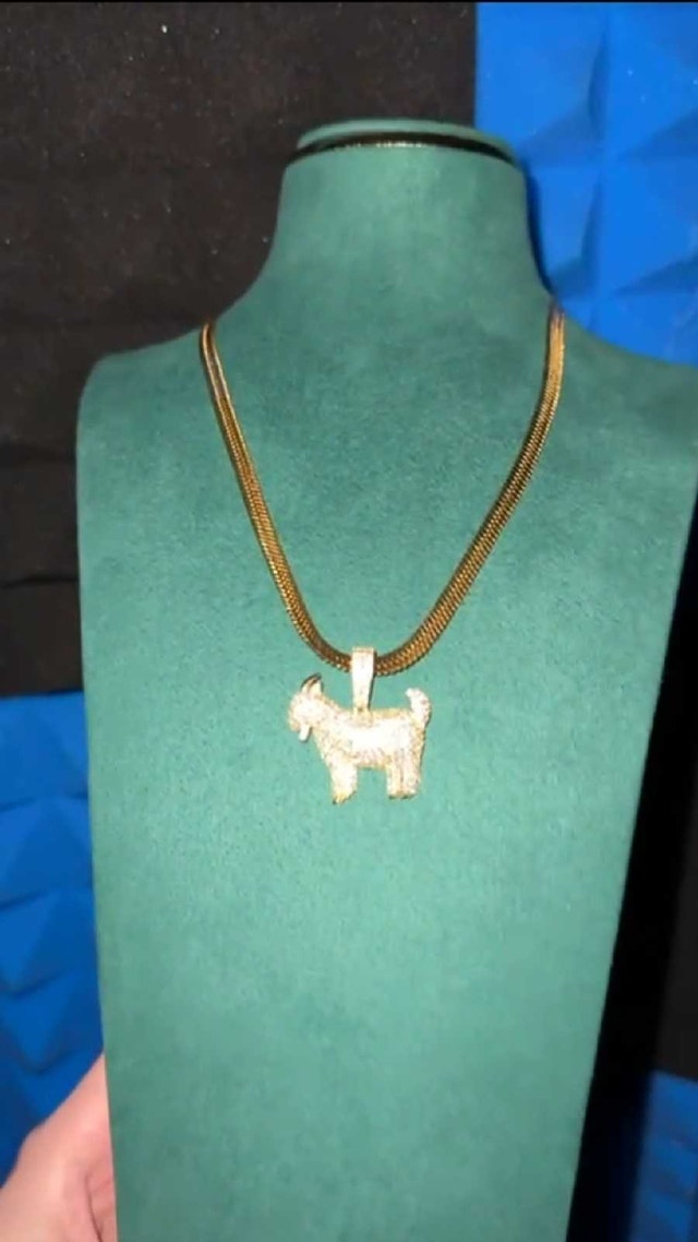 Goat Pendant + Free 5mm Luxury Chain