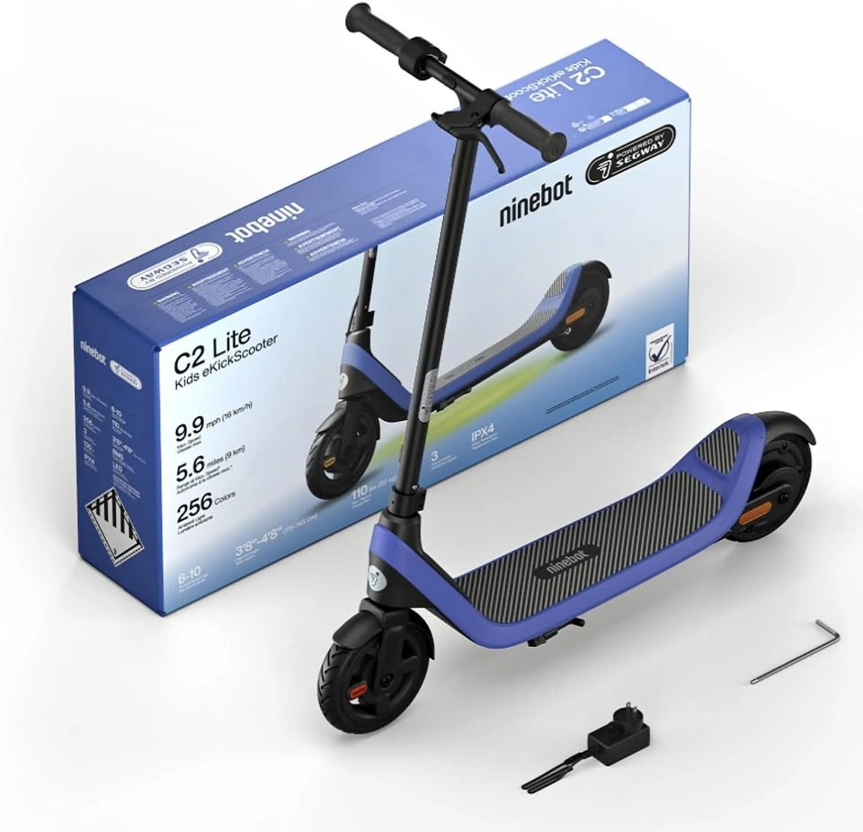 Segway Ninebot C2 Lite Kids Electric Scooter (6-10 yrs)
