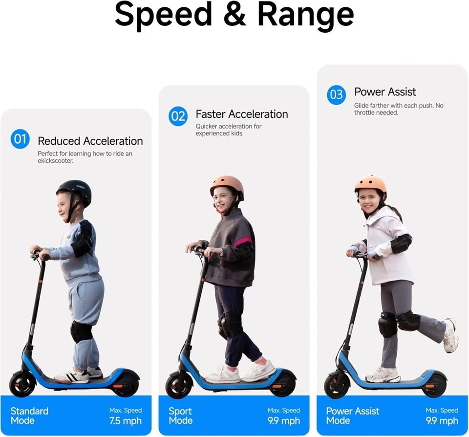 Segway Ninebot C2 Lite Kids Electric Scooter (6-10 yrs) - photo 3