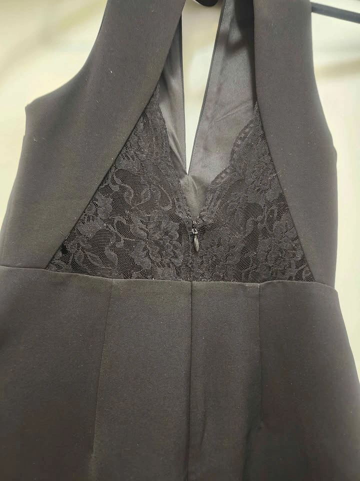 Express Halter Mini Black Dress - Size 2 - photo 5